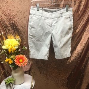 💝Ann Taylor Boardwalk Shorts Light Gray